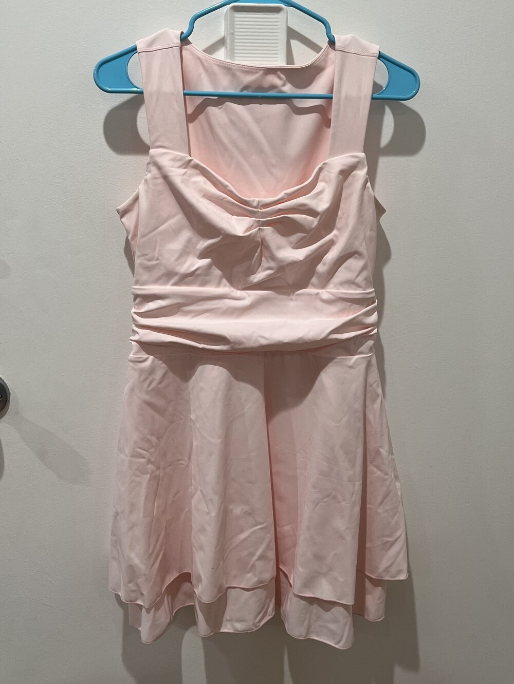 Girls' Light Pink Sleeveless Party Dress